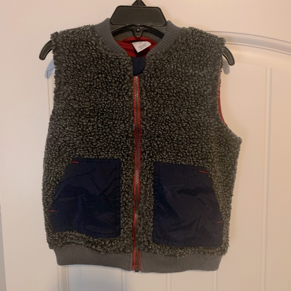 Winter gray vest